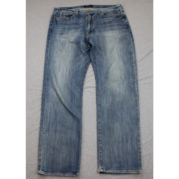 Lucky Brand Jeans Mens Size W36 L32 Blue Italian Denim 363 Vintage Straight